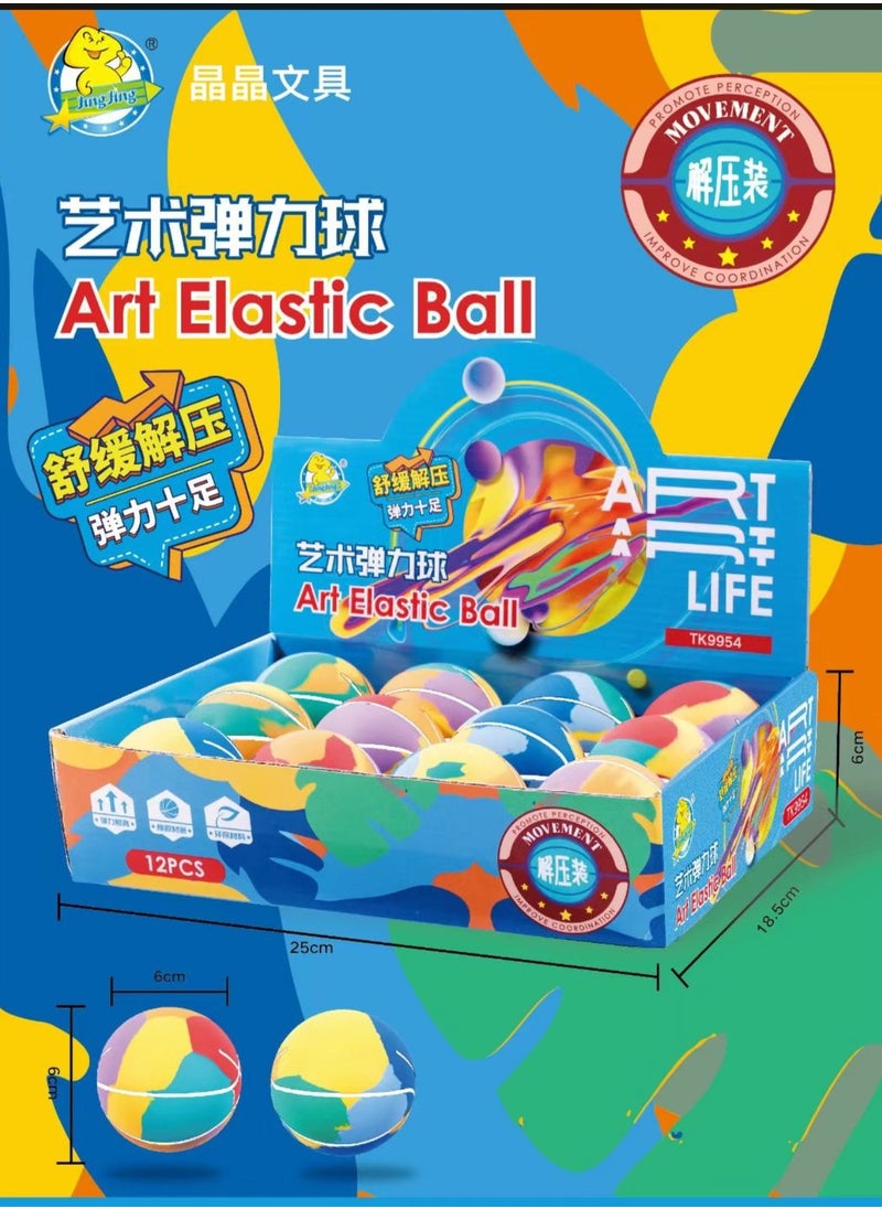 Balls are designed to be fun and relaxing to squeeze, helping to relieve stress and anxiety. Improve concentration: Balls can be used to improve concentration and attention, especially for children.