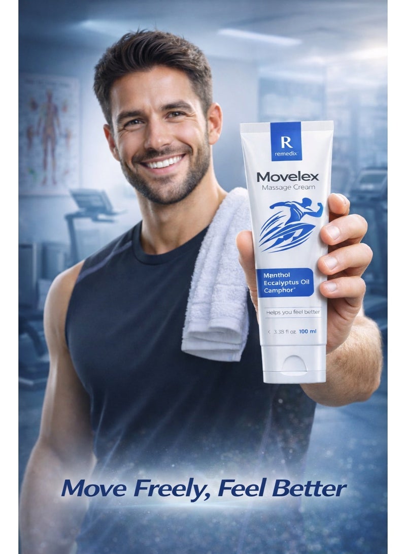 ريميدكس  موفليكس مساج كريم لالام العضلات والمفاصل بالسيلادرين 100 مل - Image 5