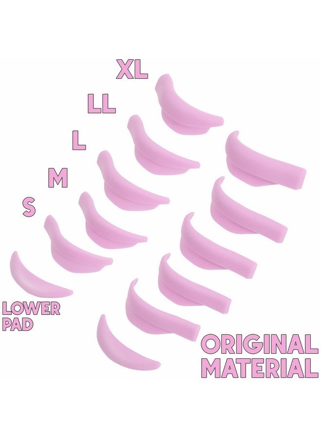 لي بيوتي منصات رفع الرموش Rodseyelash Perm Rodssuper Soft قابلة لإعادة الاستخدام Lash Lift Shields 5 مقاسات SM M1 M2 L 10 قطع من وسادات درع تجعيد الرموش الرقيقة وسادات رفع الرموش - Image 4