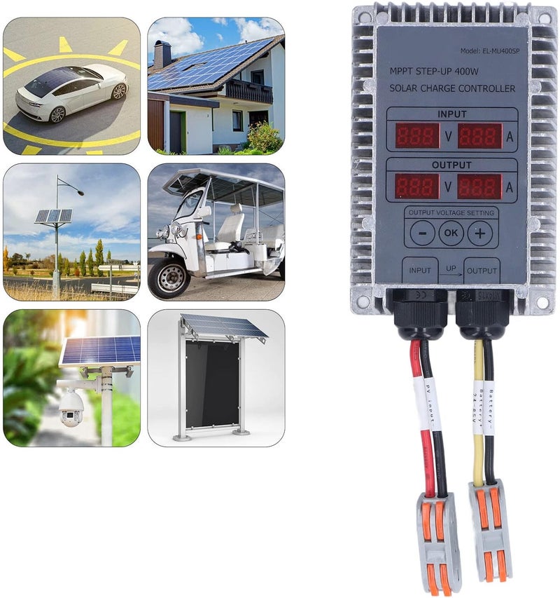 Real TIME Tracking Function MPPT Solar Battery Controller Wide Range of Uses for Solar Electric Tricycles Household Solar Panels 24‑85V (400W) - Image 5