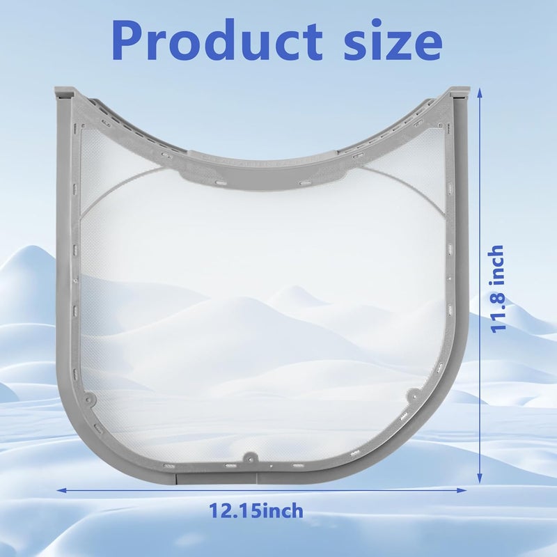 Earthtec 5231EL1003B Dryer Lint Filter Compatible with Kenmore LG Lint Filter Replacement for Dryer Parts DLE5955G DLEX7177WM DLE7177WM DLE7177RM DLEX7177RM DLE3733W DLEX3070W DLE0442W - Image 2