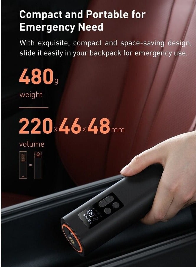 Super Mini Inflator Pump Black - Image 4