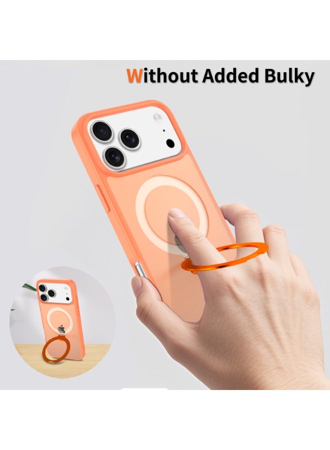 V.nice Phone case for iPhone 17 Pro Max with stand, compatible with MagSafe magnetic shockproof case, scratch-resistant back cover. - Image 2