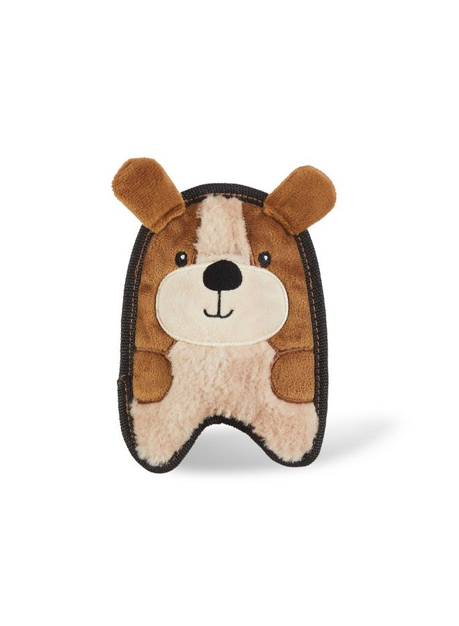 outward hound Durablez Tough Plush Squeaky Dog Toy Puppy Brown Xs  - Image 1