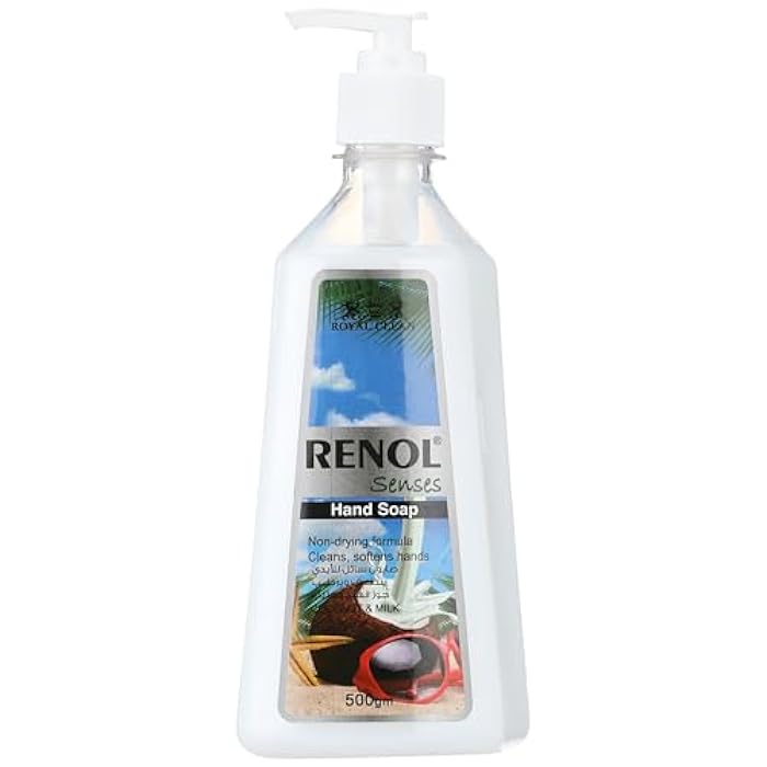 Renol senses hand soap with coconut and milk- 500 ml - Image 1