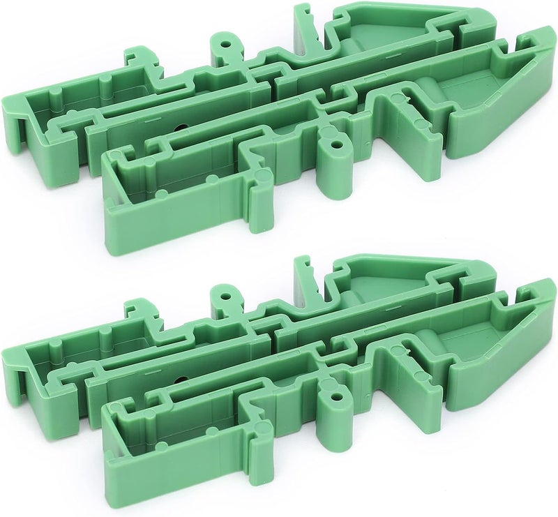 YWBL-WH PCB Mounting Bracket, Deck Type, Durable DIN Rail Adapter, 4-Piece Set for Industrial Applications with Screws - Image 4