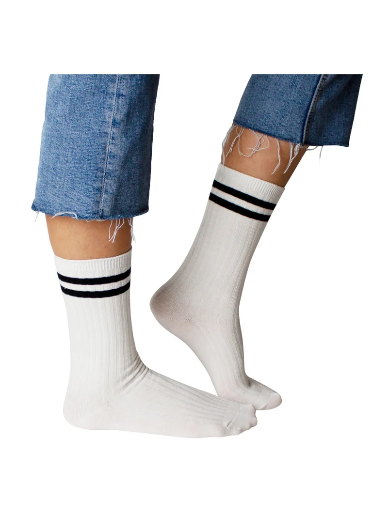 Prickly Pear The Athletic Stripe Socks