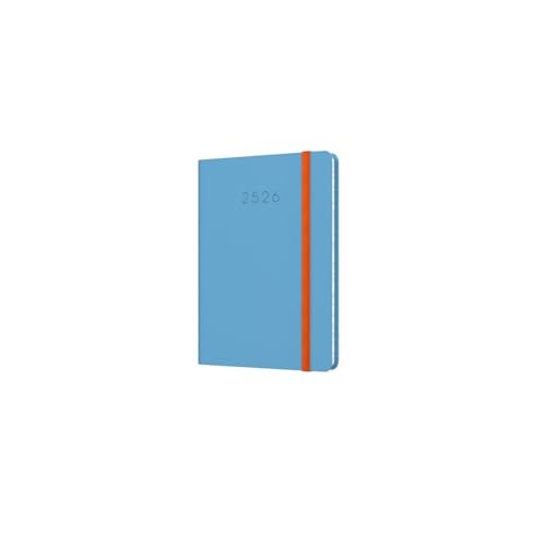 Collins 'Legacy' 14 Month Mid/Academic Year Planner, July 2025-August 2026 Week-to-View Diary, A6 Hard Cover, Blue - Image 1