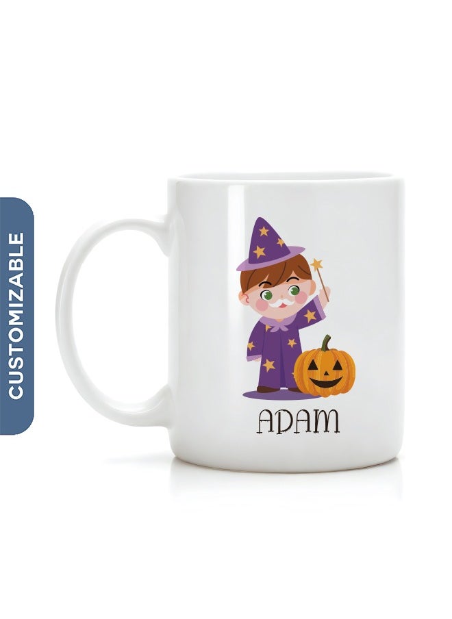 Share the Love Cute Witch Halloween Personalised Coffee Mug 