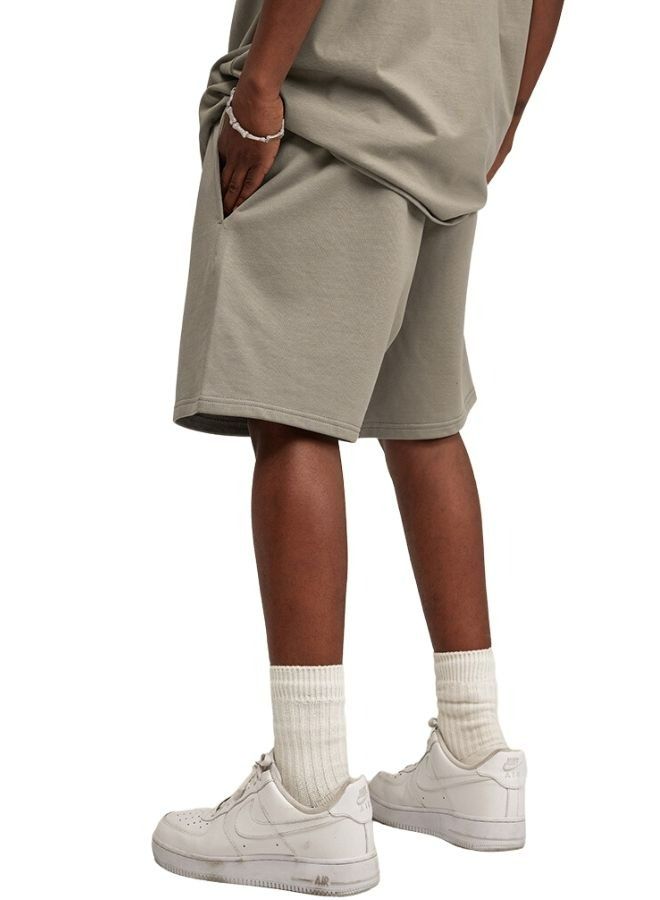 Mei Stylish Men's Casual Relaxed Fit Drawstring Pure Cotton Bottom Short - Image 3