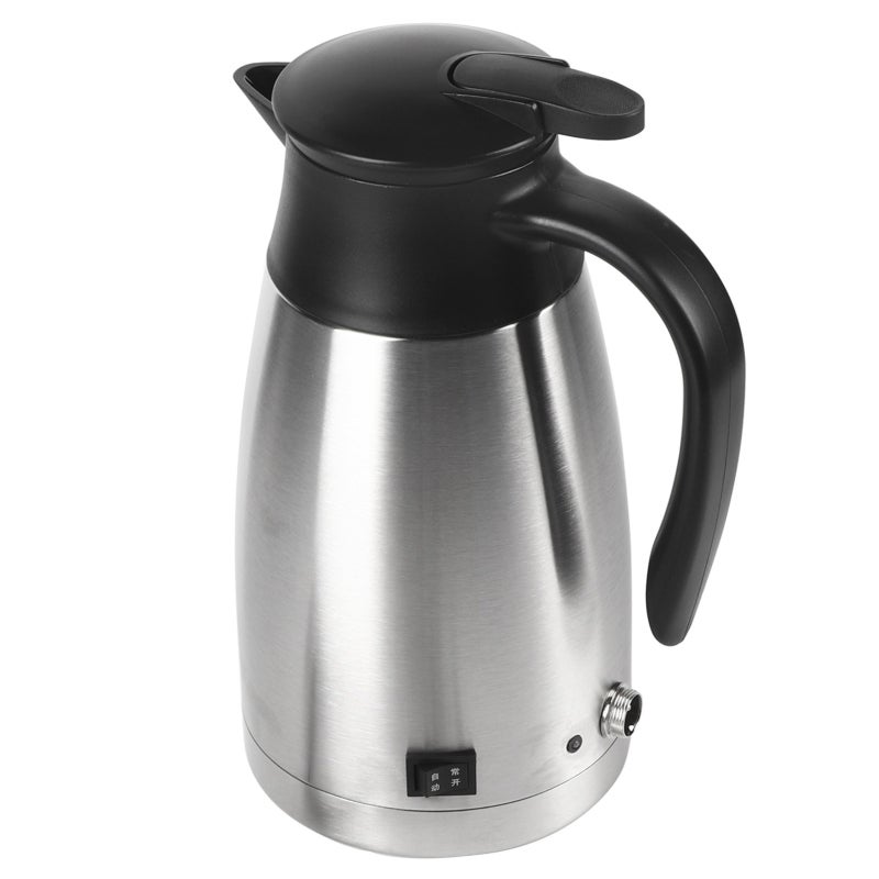 Electric In Car Kettle 1000ml Food Grade 304 Stainless Steel - Vacuum Insulation Technology - Indicator Light For Travel Use - Image 5