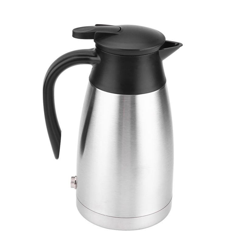 Electric In Car Kettle 1000ml Food Grade 304 Stainless Steel - Vacuum Insulation Technology - Indicator Light For Travel Use - Image 4