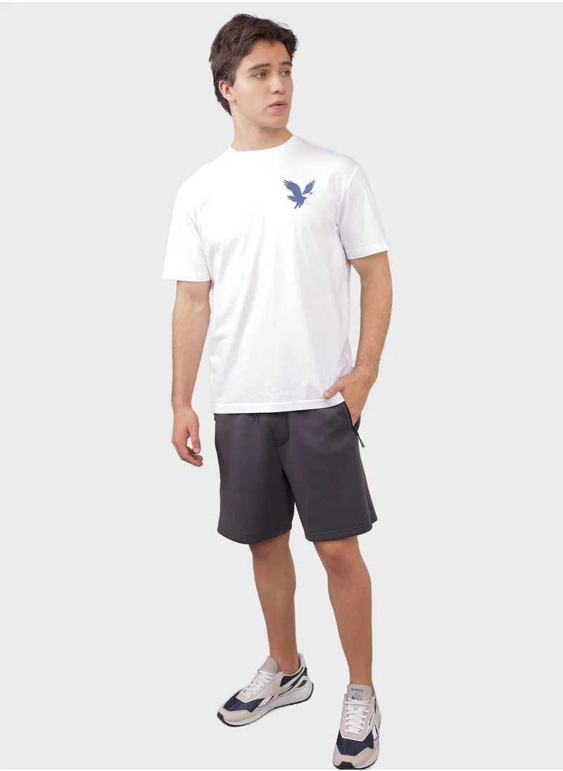 American Eagle Logo Crew Neck T-Shirt