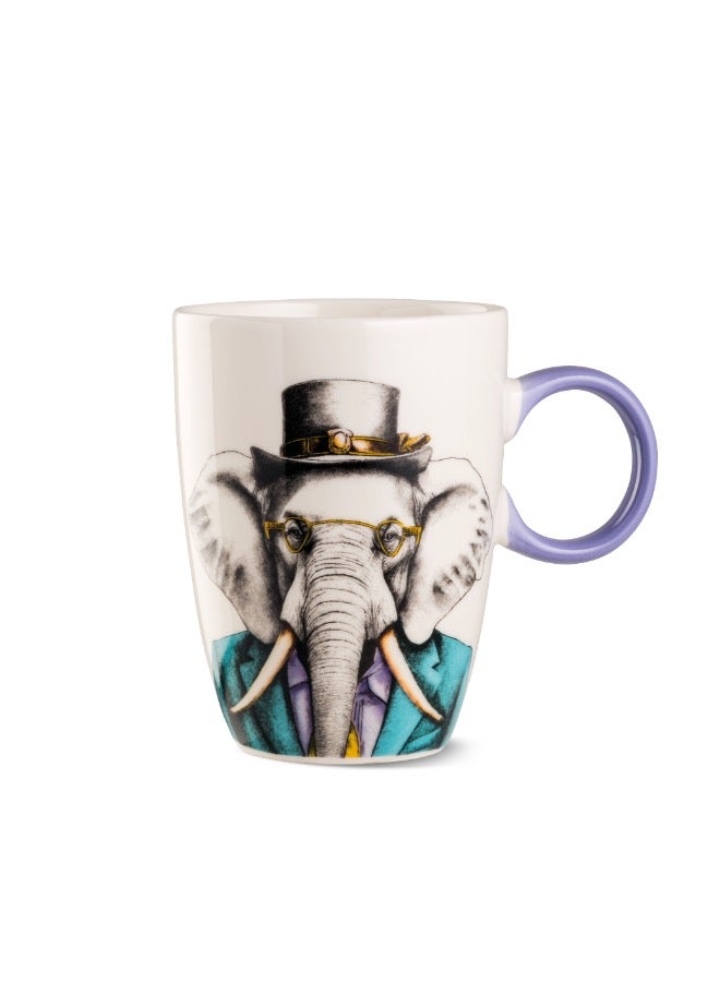 Mug Human Essence Elephant 430 ml New Bone China Dishwasher & Microwave Safe