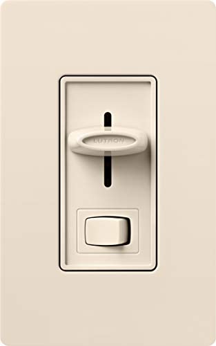 Lutron SFSQ-LF-LA Skylark 1.5 Amp Single-Pole 3-Speed Slide-to-off Fan and Light Control, Light Almond - Image 2