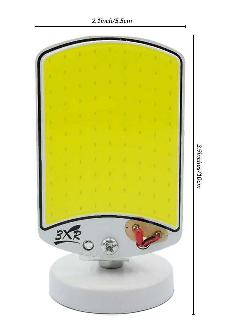 3XR Portable Work Light LED Camping Lantern with Battery Clips and Switch - Image 3