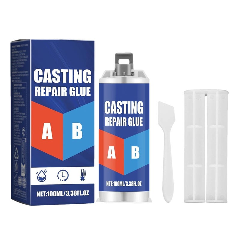 إكسفور لاصق المعادن: روابط متينة وعالية القوة للصلب، غراء إصلاح مقاوم للحرارة للحام أ و ب، إصلاح وربط المعادن - Image 1