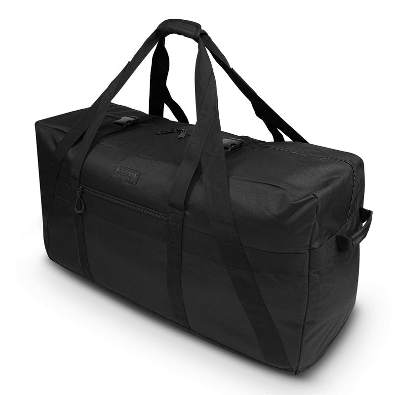 Fitdom 130L 35" Heavy Duty Extra Large Duffle with Upgrade Zipper, Durable & Water Resistant. Perfect as Camping Bag Travel Storage Tent Storage Sports Equipment Bag For Coaches & More - Image 1