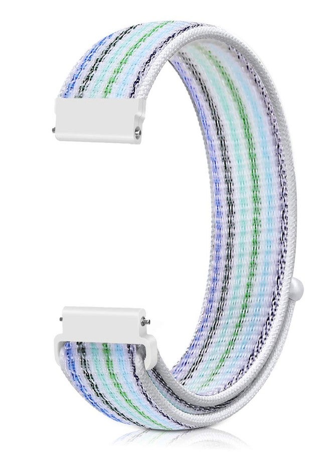 AVOD 22mm Nylon Quick Release Watch Band Compatible with Samsung Galaxy Watch 3 45mm/Gear S3 Frontier/Garmin Venu 4 45mm/3 45mm/2/Vivoactive 4/Forerunner 570(47mm)/255/265/Amazfit Helio/Bip 6/5/Balance 2 - Image 1