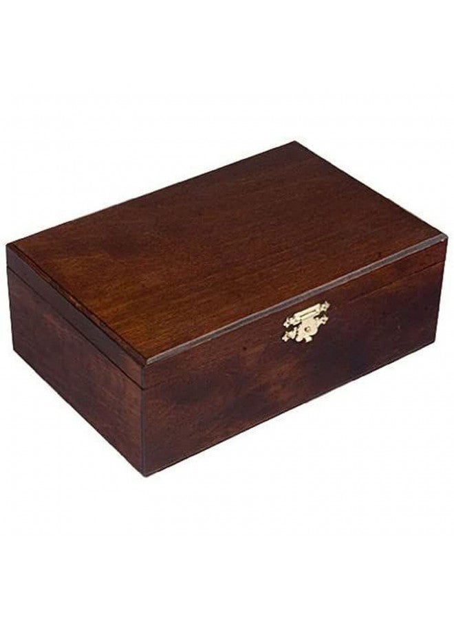 Wegiel Staunton No. 6 Tournament Chess Pieces in Wooden Box for 2 players, 3.9-Inch King - Image 2
