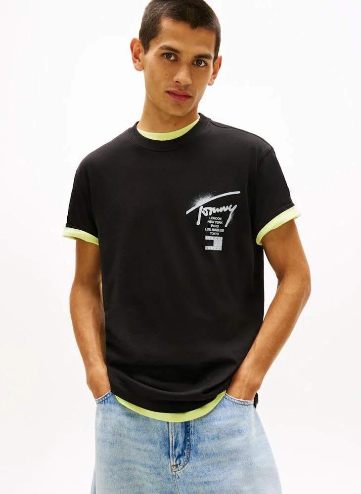 Signature Back Logo Jersey T-Shirt