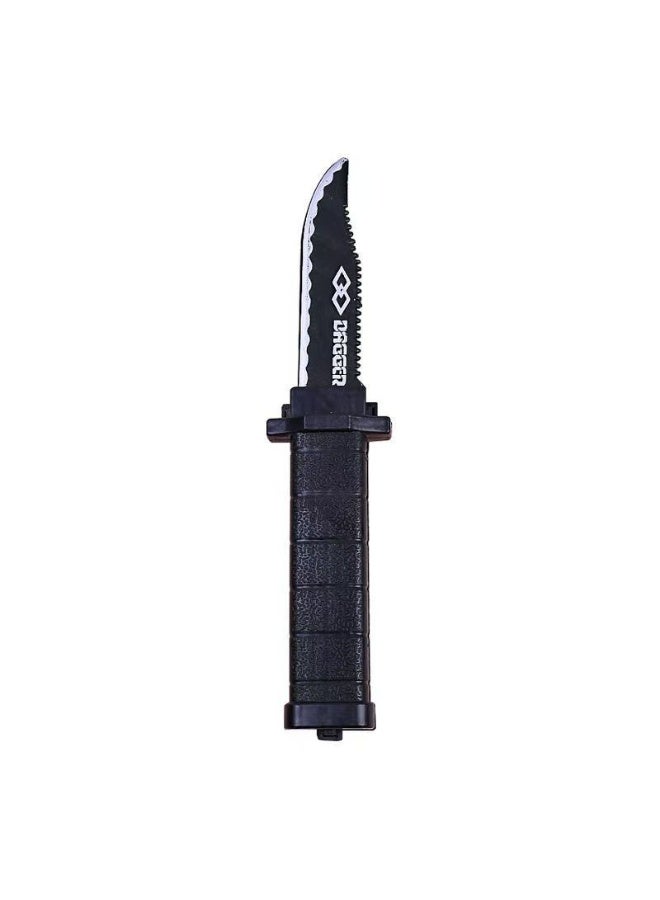 Retractable Fake Knife Retractable Knife Halloween Props Fake Plastic Blades For Halloween April Fool's Party - Image 1