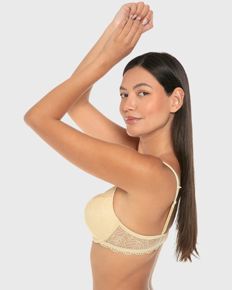 Isla & Evie Isla & Evie Luxe Fashion Double Push up Plunge Bra