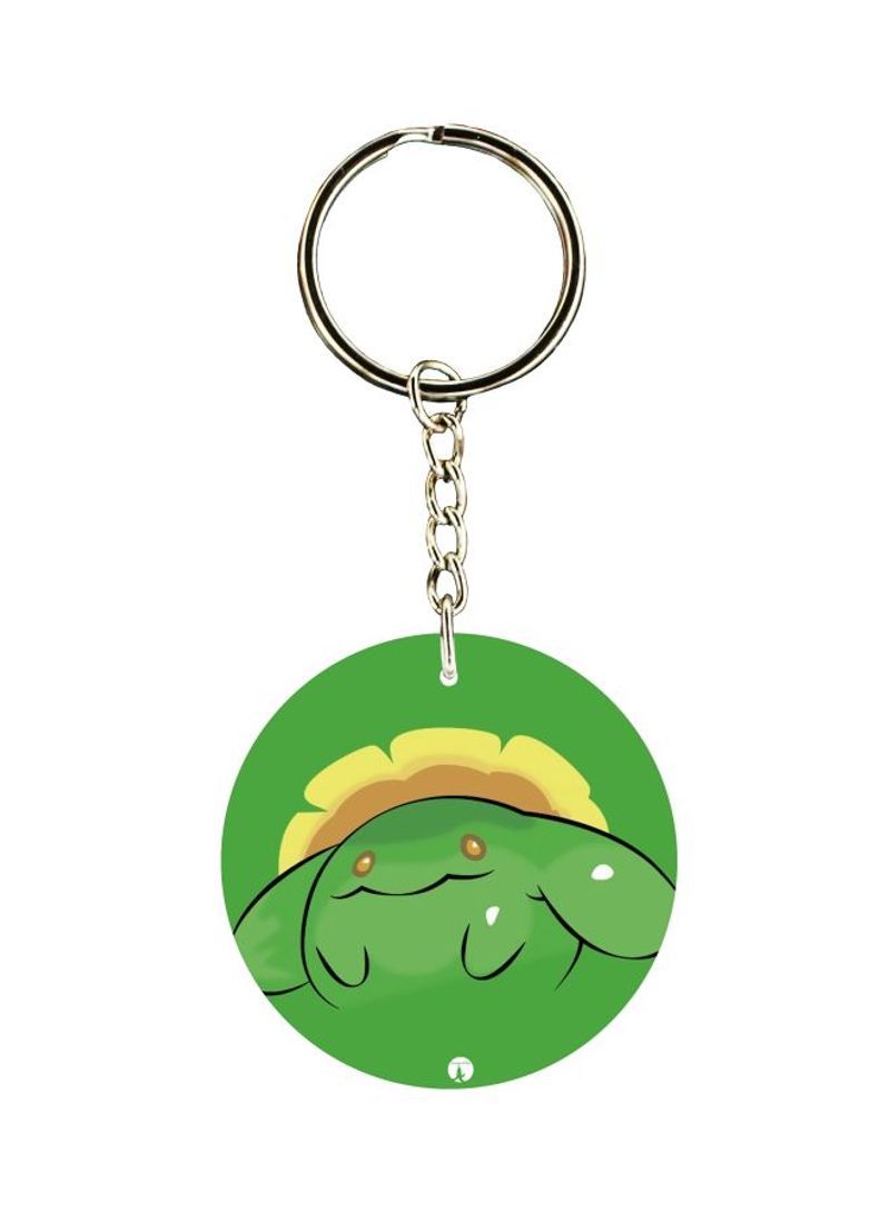 RKN Cartoon Printed Dual Sided Keychain