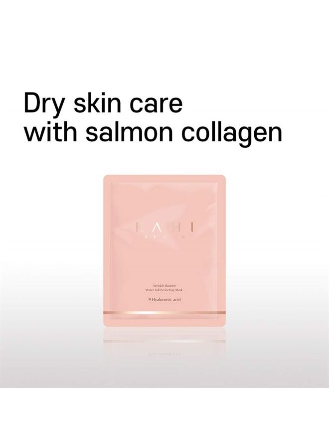 Kahi Wrinkle Bounce Water Full Perfecting Facial Mask (35g x 6EA) - Image 5