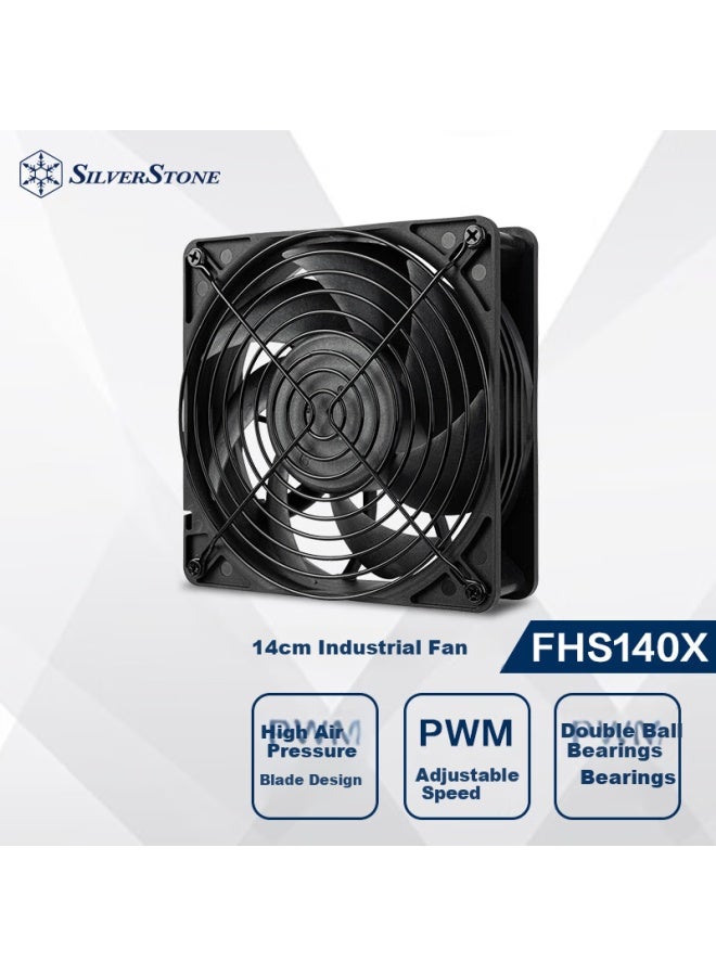 Silverstone Fhs140x 14cm Industrial Fan - Image 1