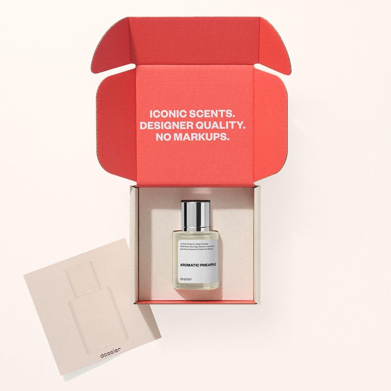 Dossier - Aromatic Pineapple - Eau de Parfum - Inspired by YL's - Perfume Luxury - Pure Infused - Paraben-Free - Vegan - For Men - Fragrance 1.7 oz (Spray 50ml) - Image 4