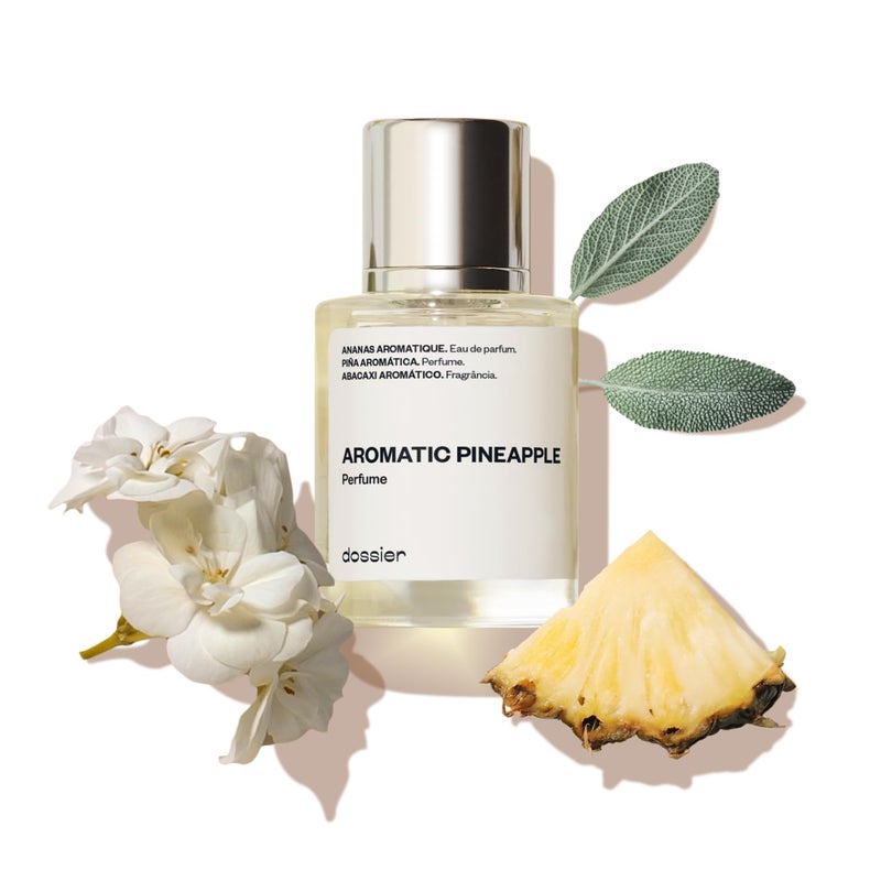 Dossier - Aromatic Pineapple - Eau de Parfum - Inspired by YL's - Perfume Luxury - Pure Infused - Paraben-Free - Vegan - For Men - Fragrance 1.7 oz (Spray 50ml) - Image 1