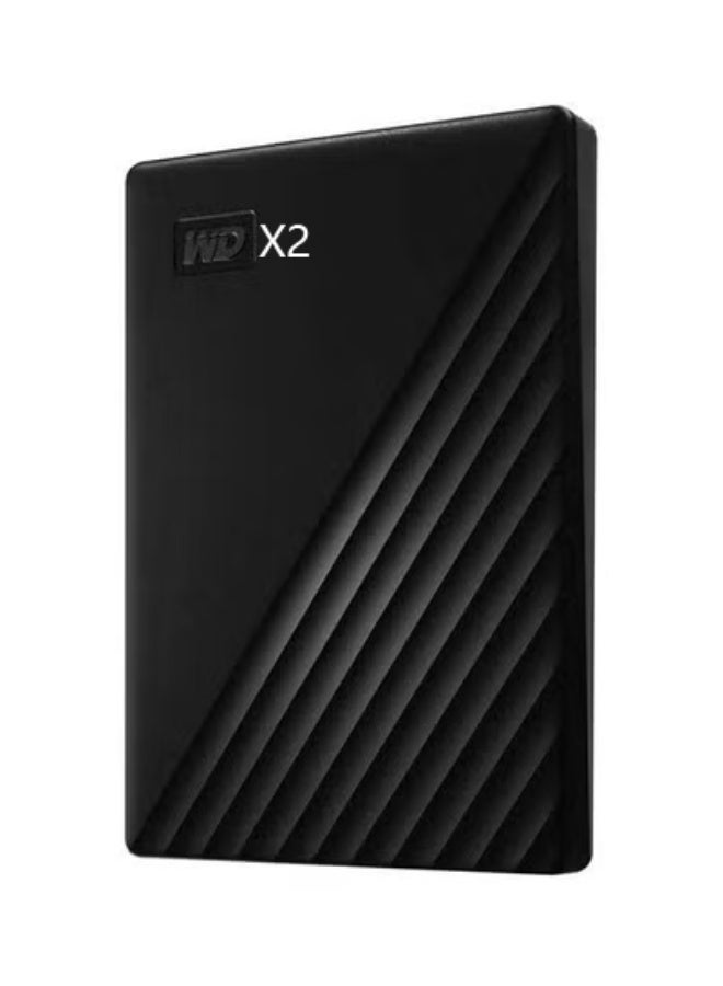 WD X2 1TB Western Digital My Passport Portable Hard Disk Drive, USB 3.0 with  Automatic Backup Quick Start Guide- WDBYVG0010BBK-WESN 1 TB - Image 1