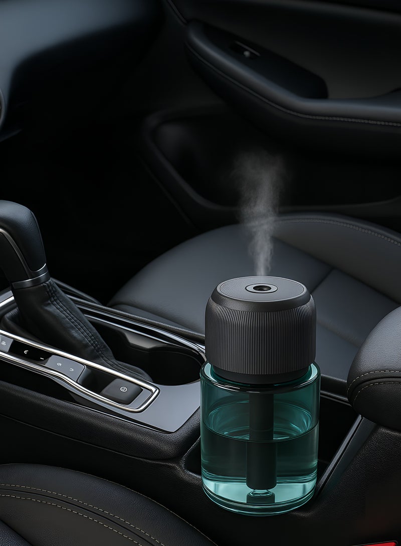 بي تي معطر جو للسيارة - مرطب للزيوت العطرية ومعطر جو، معطر جو للعلاج بالروائح، قابل لإعادة الشحن من النوع C، سعة 160 مل - إكسسوارات داخلية للسيارة، مرطب هواء لغرفة النوم، معطر جو، وديكور منزلي - Image 5