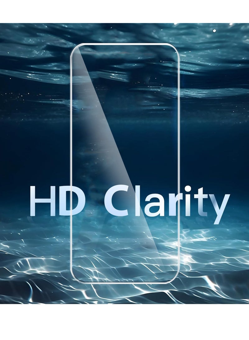 Techie حماية شاشة زجاجية م Tempered HD لهاتف آبل آيفون 15 برو ماكس - مضادة للانعكاسات ومضادة للفقاعات صلابة 9H سمك 0.33 مم حواف مدورة سهولة في التركيب - Image 5