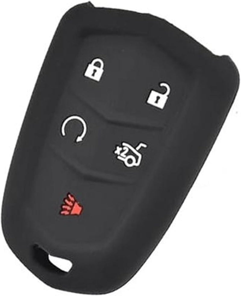Wivplex Silicone Key Fob Cover for Cadillac - Image 1