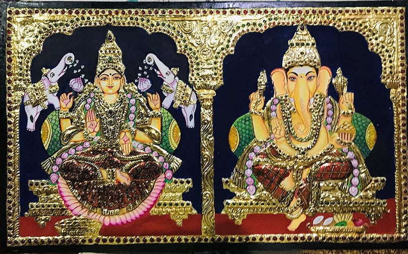 GSWC TANJORE Gold FOILS 4x6 Size 25 Sheets booklets for Painting Gold - Image 4