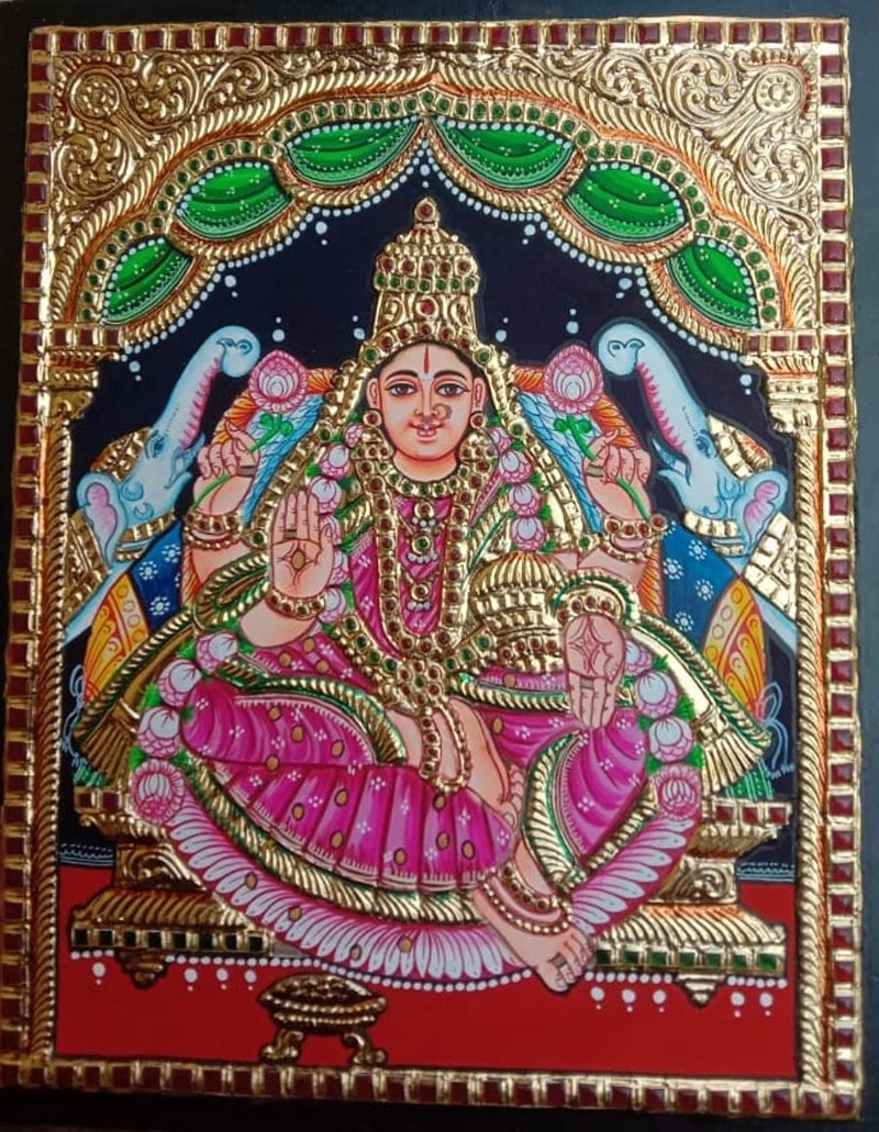 GSWC TANJORE Gold FOILS 4x6 Size 25 Sheets booklets for Painting Gold - Image 5