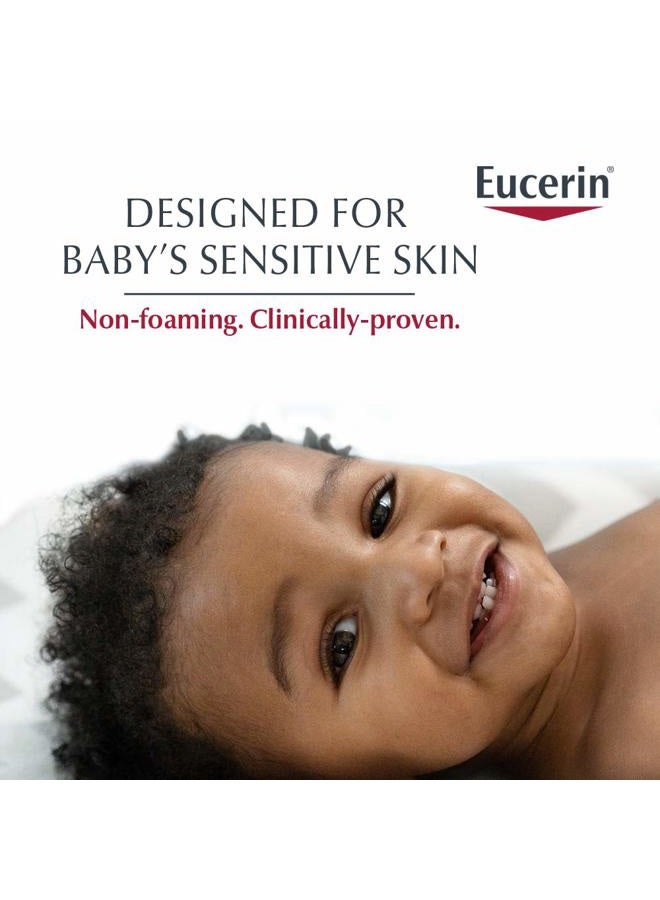 Eucerin Baby Eczema Relief Cream Body Wash, Fragrance Free Eczema Body Wash for Babies with Colloidal Oatmeal, 13.5 Fl Oz Bottle - Image 3