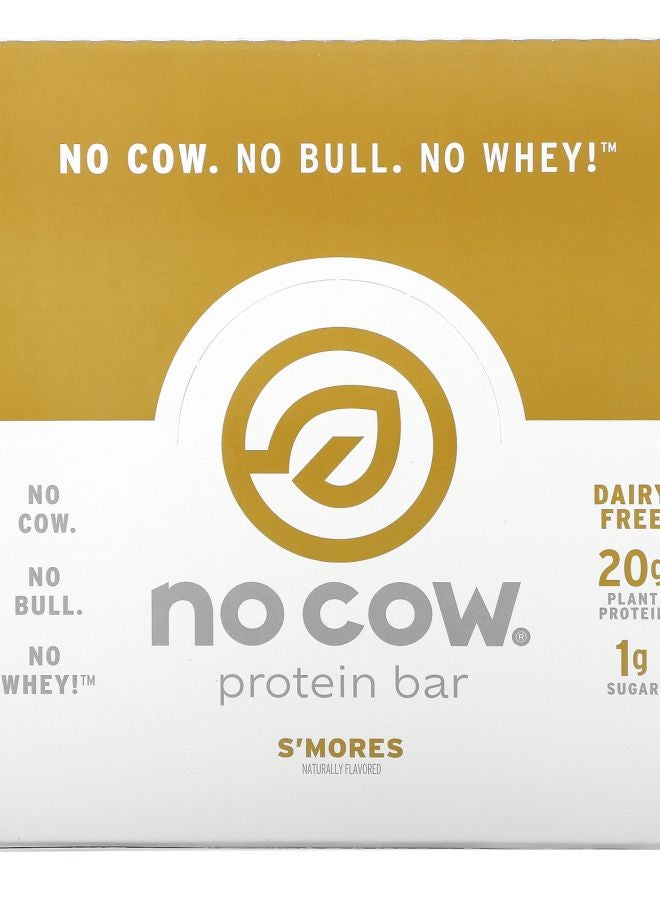 Protein Bar S'mores 12 Bars 2.12 oz (60 g)