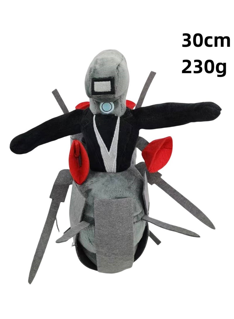 Y&D Skibidi Toilet Man Monitor Man Plush Toy 1 Pcs