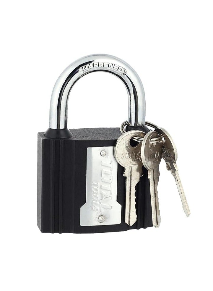 TOTAL Total Iron Padlock 63mm - TLK31631 with Brass Cylinder and Waterproof Cover for Enhanced Security  - Image 2