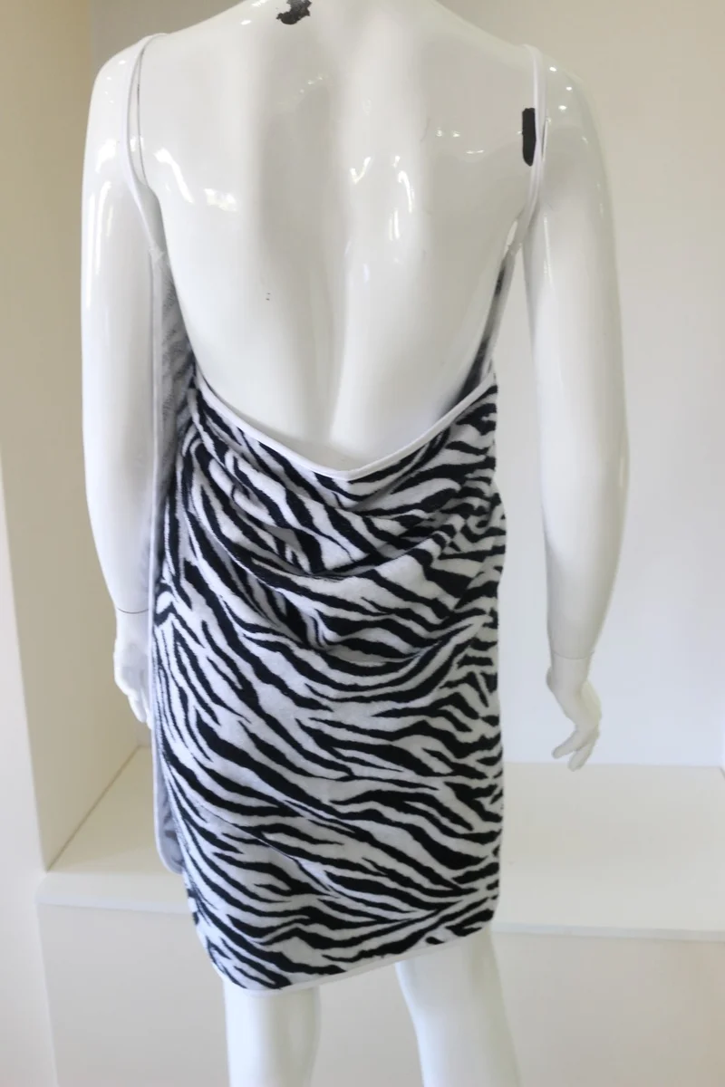 Ender Home Beach Dress Printed Pool Dress Turkish Bath Sauna Skirt Loincloth