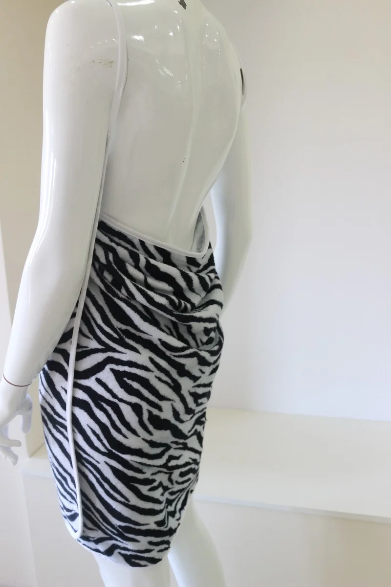 Ender Home Beach Dress Printed Pool Dress Turkish Bath Sauna Skirt Loincloth