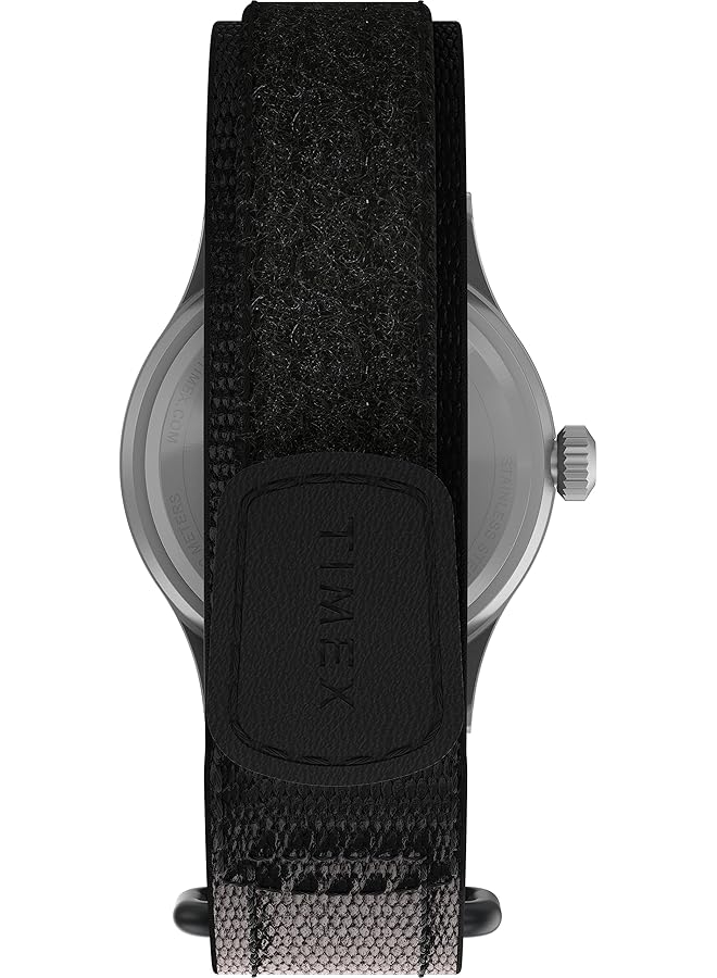 Men Twc008300 Expedition Scout Leather Slip Thru Strap Watch