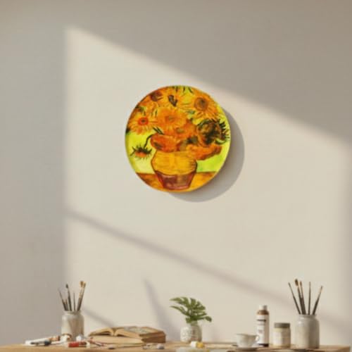 RITUALISTIC Van Gogh Wall Plates- Set of 5 |Home Decor | Painting | Divine | Intricate Designs |Valentine's day gifts - Image 5