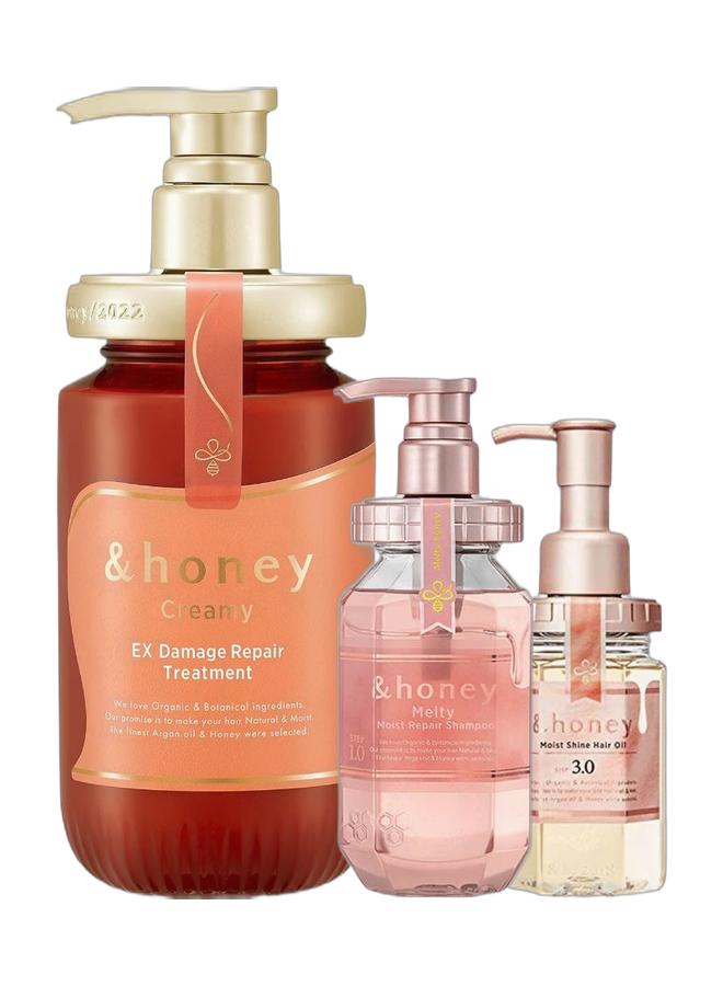 &Honey Complete Hair Nourishment Bundle - Image 1