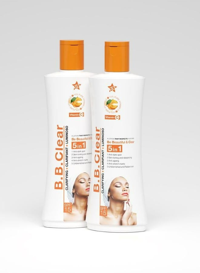 B.B.clear Vitamin C Lotion 5In1 300 ML - Image 2