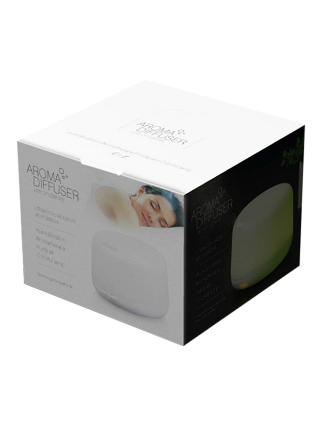 Alyashmac Ultrasonic Electric Essential Oil Aroma Diffuser White - Image 3