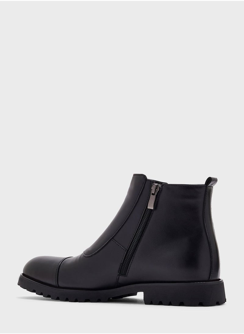 Robert Wood - Monk Strap Casual Boots - Image 1